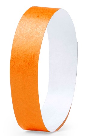 Pulsera Eventos Naranja 1000u.
