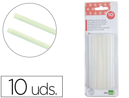 Barras termofusible blister 10u.