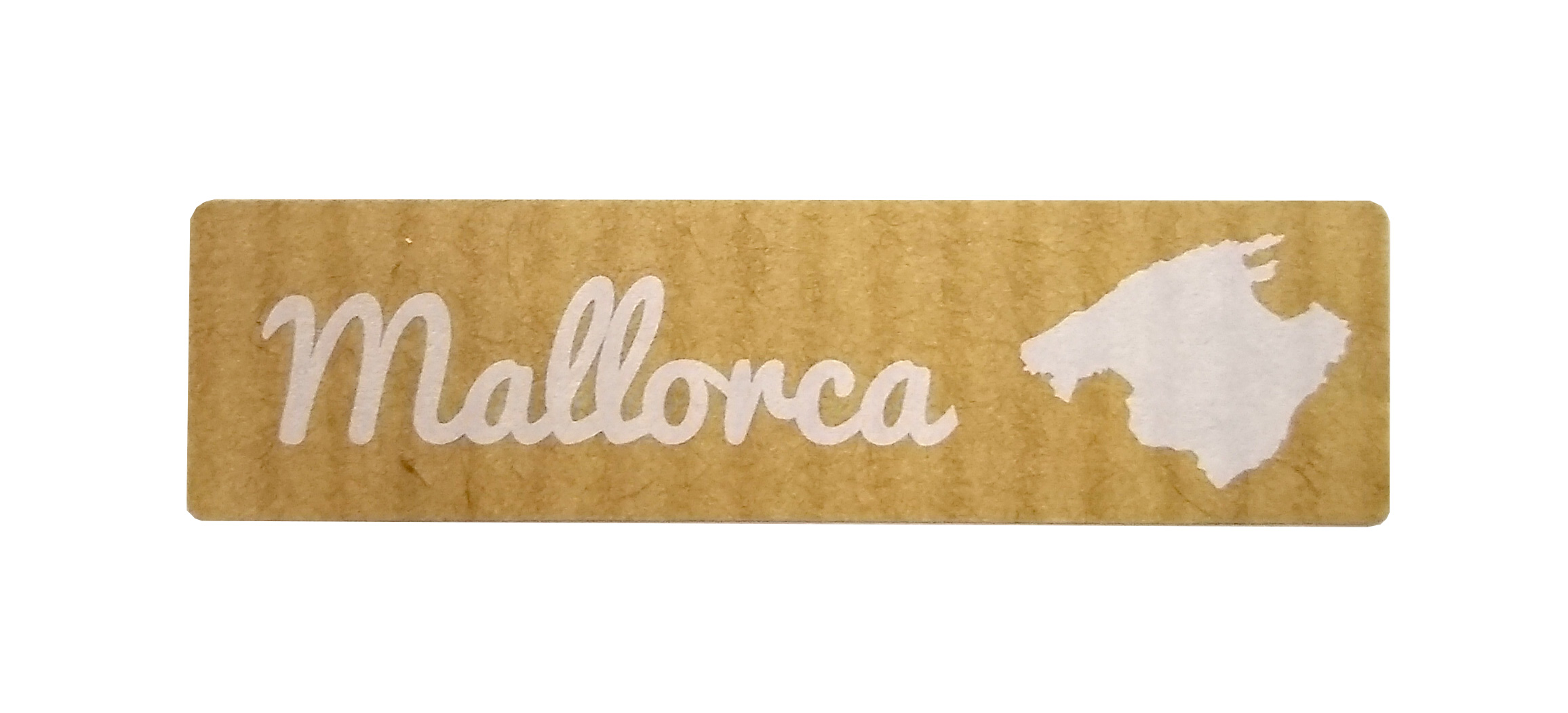 Et. Mallorca 48x13mm Blco./Avana 500u