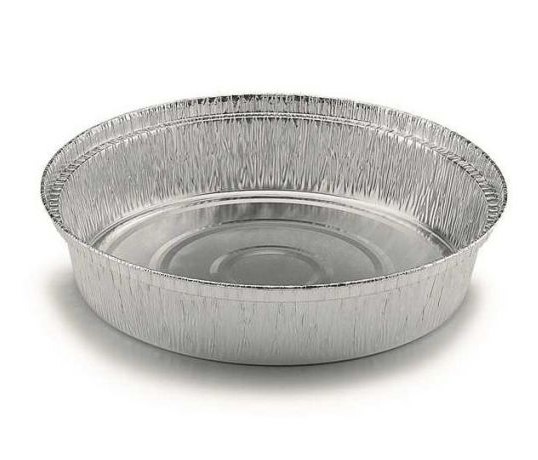 Envase Aluminio Redondo 21x3.7cm 100u.