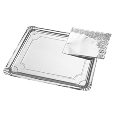 Bandeja Plata nº 3 .12x19cm  100u.