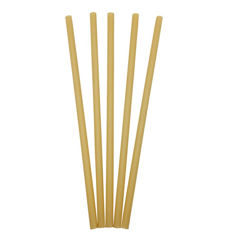 Cañita 8x23mm Compostable Fibra Vegetal 250u.