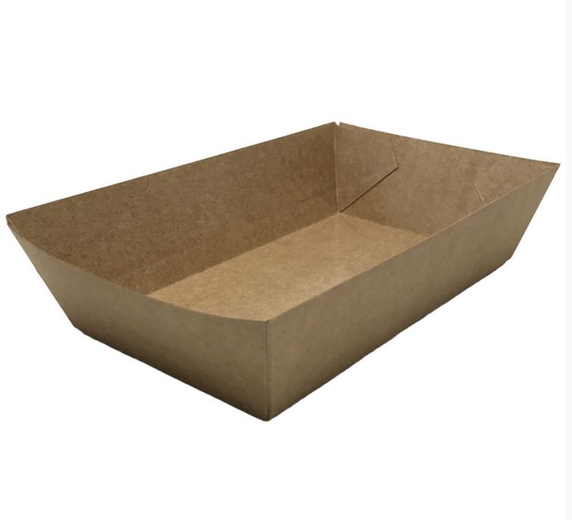 Cubeta carton Kraft/kraft 100x60x42mm 250u.