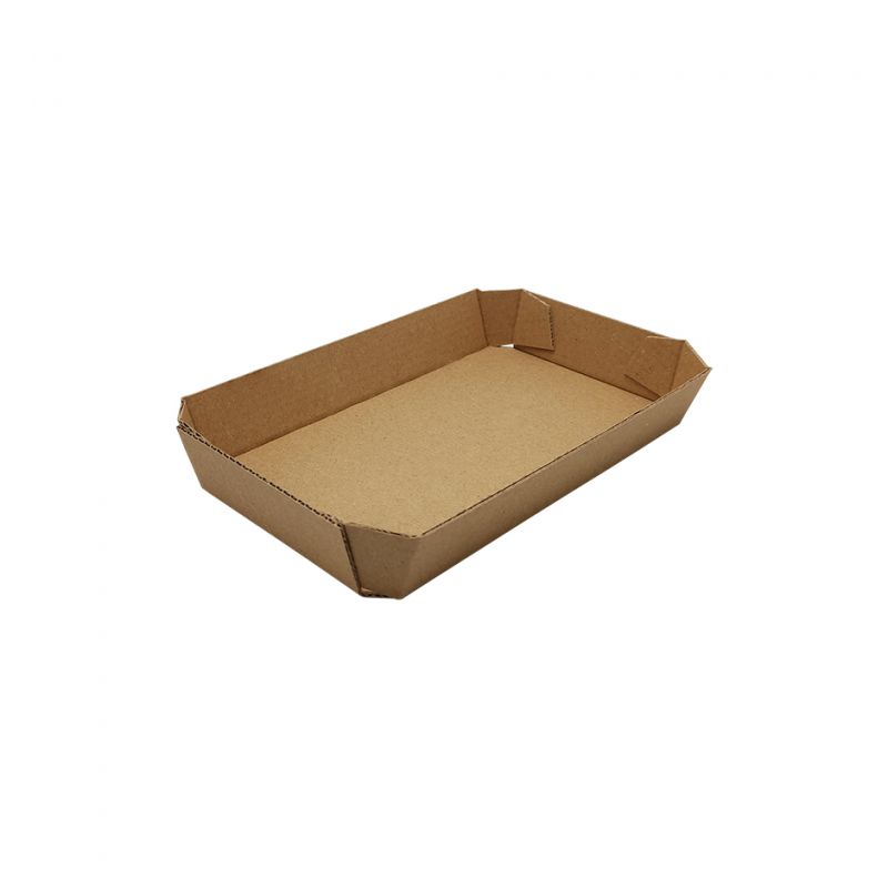 Bandeja Carton Microcanal 185x115x30mm 110u.