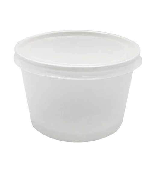 Sopera Carton blaco+tapa 470cc 50u.