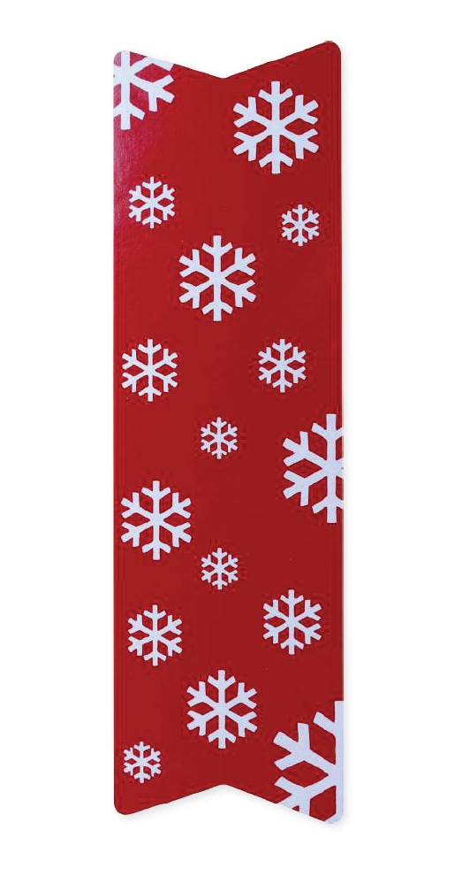 Et. Cierra bolsas 50x170mm Cops Rojo 100u