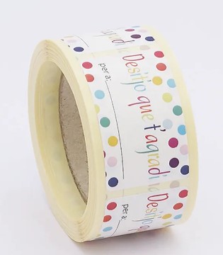 Et. Desitjo que t'agradi Colores 50x30 250u.