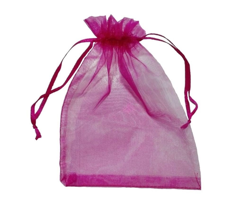 Bol. Tul 8,5x10cm. Fucsia 20u. Col.04