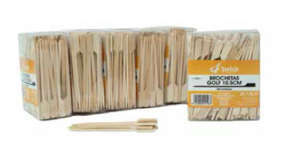Pincho Bambu Golf 105mm 200u.