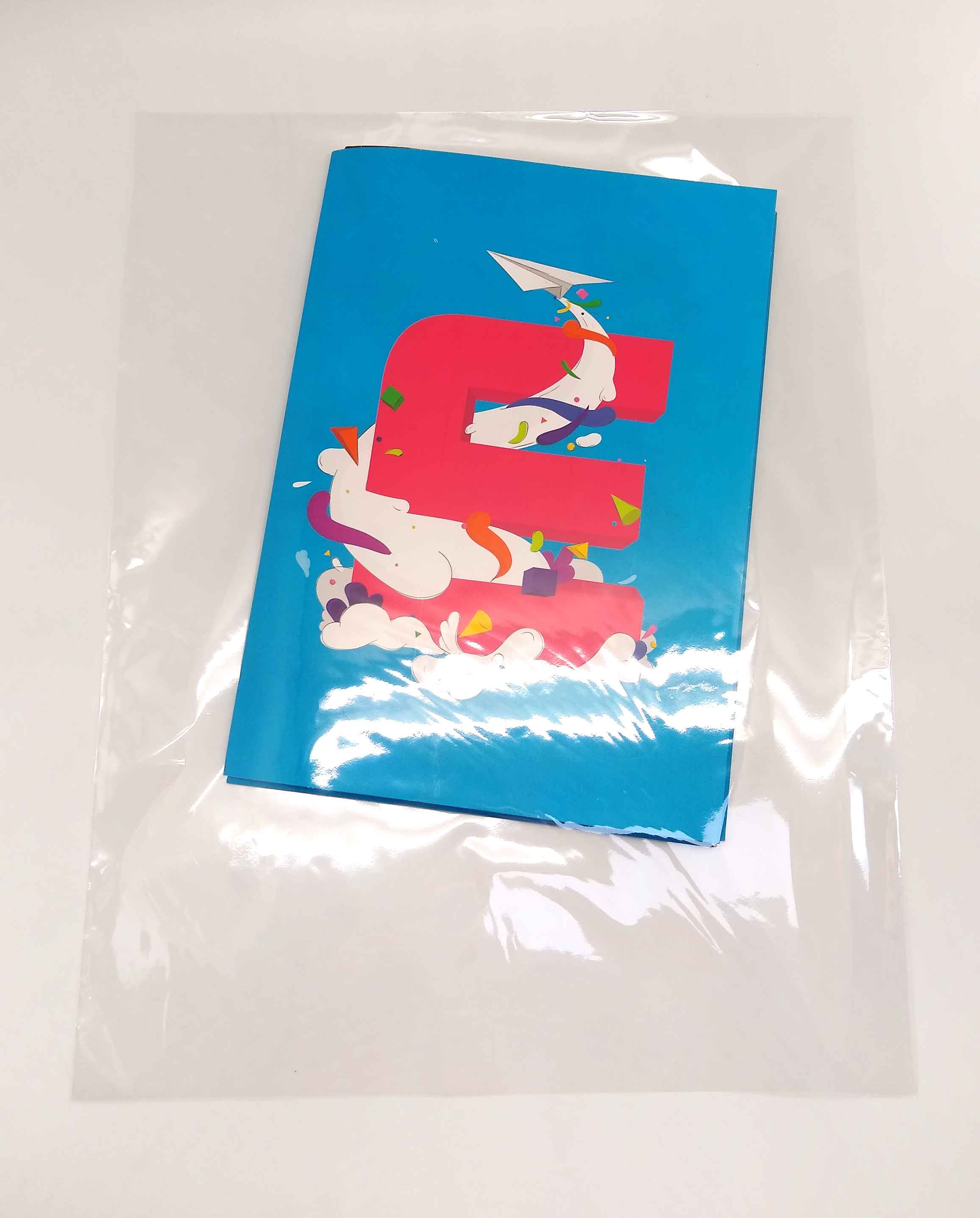 45X60cm Bolsa PP transp. 50u.