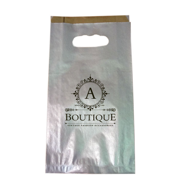 Bolsa Asa Troquelada Papel Personalizada 11