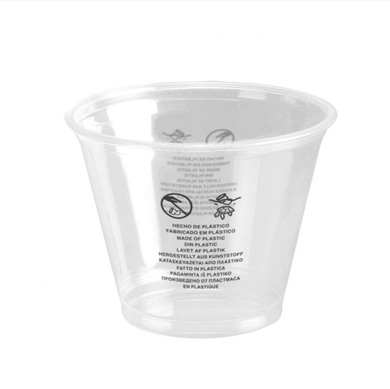 Vaso PET 266ml 9oz Ø92mm 50u.