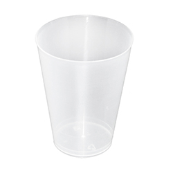 Vaso PP Sidra reutilizable 600ml Flexible 25u.