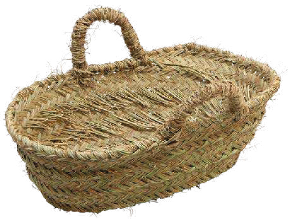 Cesta esparto 400x300x170mm 1u.*