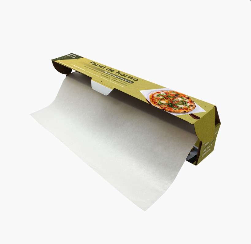 Rollo Papel Horno 0.40x100m Blanco 38gr/m2