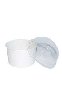 tarrina helado carton blanco 6oz 180ml 50u.