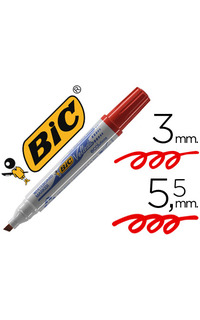 rotulador velleda pizzarra 3/5.5mm rojo