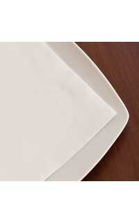 servilleta 39x39cm double point blanco 50u.
