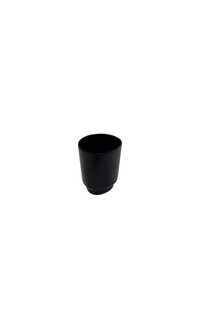 vaso melamina negro 300ml 1u.
