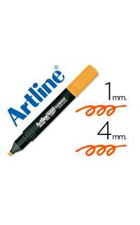 rotulador artline fluorescente ek-660 naranja -pu.