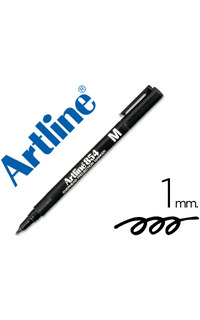 rotulador artline perm. ek854 negro 1mm 1u.