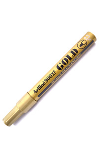 rotulador artline perm. 1.2mm metal oro
