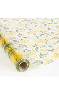 polipropileno transp flores mimosas 0.70x50m polipropileno transp flores mimosas 0.70x50m