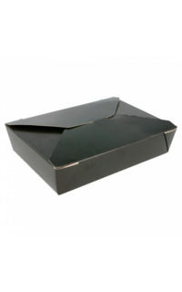 caja comida negra 1470ml 50u.