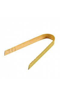 pinza tong bambu 8cm 100u.