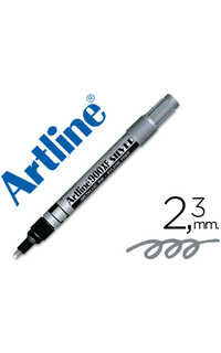 rotulador perm. ek-900 p 2.3mm plata