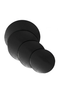 disco carton ø18cm negro 100u.