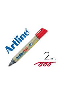 rotulador artline ek157 rojo 2mm