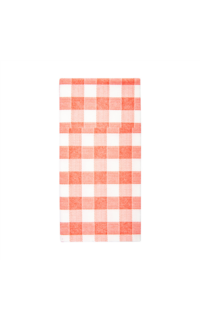 servilleta 40x40 canguro vichy rojo 50u.