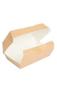 caja comida 22x13x7.5cm natural 50u. (235.06)
