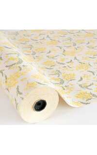 bobina kraft reciclado flores mimosas 0.70x100m bobina kraft reciclado flores mimosas 0.70x100m