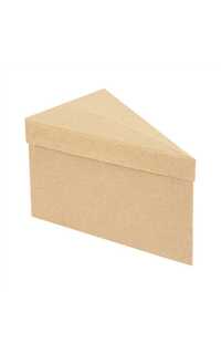 caja triángulo tarta 14.4x8.5x9 kraft 100u.