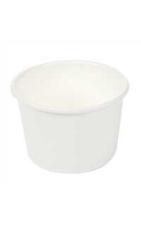 tarrina 30ml carton blanco 50u.