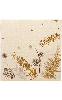 servilleta 40x40cm winter 50u.