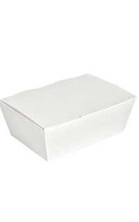 lunch box blanco interior aluminio 500ml 60u.