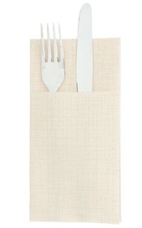 servilleta canguro 40x40 arena 50u.