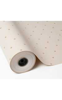 bobina papel kraft con lunares marrones 0.70x100m bobina papel kraft con lunares marrones 0.70x100m