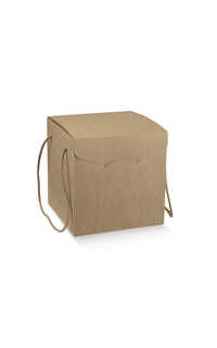 segreto c/cord 210x210x210mm avana 2u.(39165c)