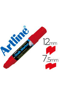 rotulador artline pizarra verde col. rojo