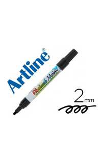 rotulador para cristal borrable seco/humedo negro