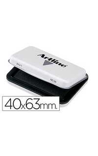 tampon artline nº 00 negro -40x63 mm.