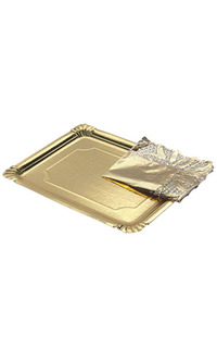 bandeja 34x42cm nº:13 oro 50u.