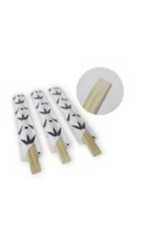 palillos japoneses enfundado 21cm bambu 100u.