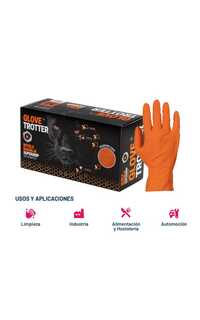 guante naranja nitril l supergrip 8.4gr. 100unid guante naranja nitril l supergrip 8.4gr. 100unid