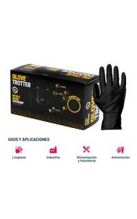 guante negro nitril. l supergrip 8,4gr. 100 unid. guante negro nitril. l supergrip 8,4gr. 100 unid.