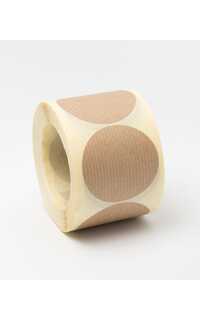 et. adhesiva kraft ø50mm 500u.